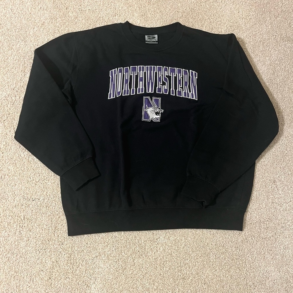 Northwestern Black Sweater